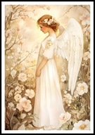 A2 PLAKAT OBRAZ ANIOŁ, PLAKAT Z ANIOŁEM, ANIELSKIE SKRZYDŁA, ANIELICA NR 36