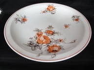 B & Co LIMOGES patera na stopce róże ok. 1930