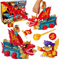 PIRATIX SERIA 4 WILD KINGDOM SMOCZY STATEK DRAGON SHIP POJAZD ZESTAW 3W1