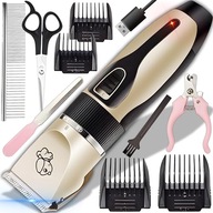 Maszynka Retoo do Strzyżenia Psów/Kotów: Bezprzewodowa, Cicha, Zestaw!