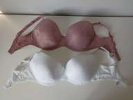 Śliczna markowa bielizna Primark UK 42G EUR 95H brązowy