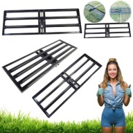 NIWELATOR TERENU RĘCZNY DO TRAWNIKA ZIEMI RÓWNIARKA 90X30CM