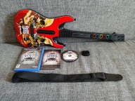 GITARA GUITAR HERO METALLICA ODBIORNIK PASEK GRA PLAYSTATION 2