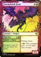 Karta Magic: The Gathering Stormshriek Feral *Showcase Foil* TDM