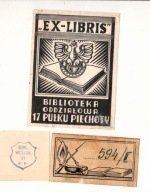 EX LIBRIS BIBLIOTEKA ODDZIAŁOWA 17 PUŁKU PIECHOTY
