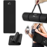 MATA DO ĆWICZEŃ JOGA FITNESS MIĘKKA GRUBA 1,5 CM WIELOWARSTWOWA TRENINGOWA