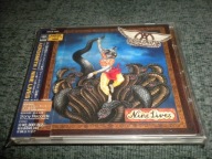 AEROSMITH Nine Lives RARE FIRST PRESS JAPAN obi 1997 Hard DREAM Sony Rec.