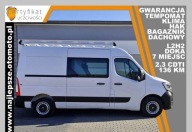 Opel Movano, 2019 XI, L2H2, BRYGADOWKA, 7 miejsc, DOKA, tempomat, hak, kli