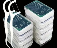 Nić dentystyczna bezsmakowa naturalna 50 sztuk Łatwe czyszczenie Wykałaczki