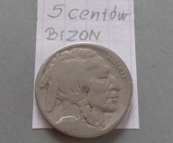5 CENTÓW - INDIANIN BIZON , STANY ZJEDNOCZONE