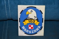 STARA NAKLEJKA 103 PUŁK LOTNICZY