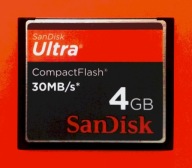 CompactFlash S A N D I S K Ultra 4GB 30MB/s