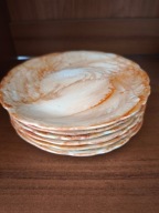 Porcelana talerzyki zestaw Wawel dla 6 osób PRL vintage 70.XX