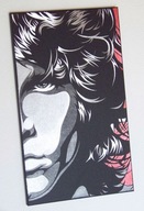 The Doors Jim Morrison Rzeźbiony obraz na blasze... Grawerka Staloryt