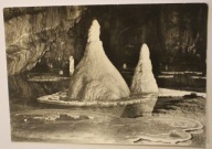 DEMANOVSKE JASKINIE. Jaskinia Slobody. Jeziorko, SŁOWACJA - CZECHOSŁOWACJA