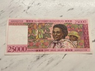Madagaskar - 25000 franków