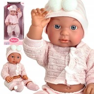 DUŻA LALKA LILI BOBAS W UBRANKU 41 CM REALISTYCZNA MIĘKKA WOOPIE ROYAL