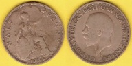 Wielka Brytania Half Penny 1934 r.
