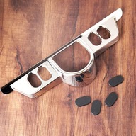 Panel przełączników wkłady owiewki chromowane Harley Davidson Electra