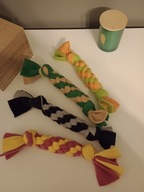 Małe szarpaki z polaru dla psa 25cm MyWena