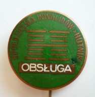 HUTNIK Kraków SPÓŁDZIELNIA INWALIDÓW szwalnia i krojownia OBSŁUGA