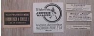 Habebusch i Schiele reprezentant whisky Johnnie Walker reklama lata 30e