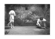 Pocztówka - Jan Saudek, Dziewczynka i niemęski płacz