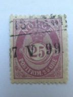 Norwegia - trąbka - luzak - Mi. 58 B kasowany