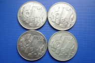 Zestaw 4 szt. monet 100 złotych 1984 40 lat PRL