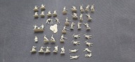 Mini Żołnierzyki z PRL - Figurki 1:72 Piechota amerykańska I wojna światowa