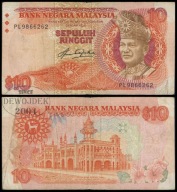 BNA - MALEZJA 10 Ringgit 1983 PL 9866262 # P21