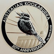 Kookaburra Srebro 1 Dollar Ag 999 2020 Moneta Okolicznościowa