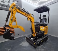 Mini Koparka Berger Kraus BK1300JSR silnik KUBOTA sterowanie JOYSTICK