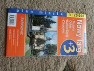 Nowy Targ Mszana Dolna Rabka Zakopane stary plan miasta