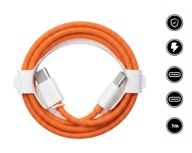 KABEL 2X USB-C USB C DO APPLE IPHONE IPAD IMAC MACBOOK 60W 1M