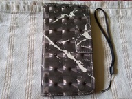 Etui z klapką do Samsung Galaxy A5 2017 czarno biały