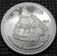 *BASSAS DA INDIA [1321B]*50 Francs 2012 French UNC