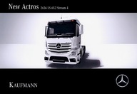 PROSPEKT MERCEDES-BENZ ACTROS 2636 LS 6x2 STREAM 4