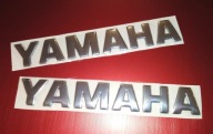 YAMAHA Napisy 3D Silver 2szt 14,5 cm X-CITY XVS Warrior V-Max SCR Midnight*