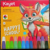 Kredki olejne Pastele Kayet 24 szt. Wysyłka w 2 dni.