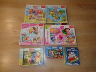 PUZZLE DLA DZIECI 6 PUDEŁEK 3+, 4+ KUBUŚ PUCHATEK