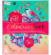 KOLOROWANKA DLA DOROSŁYCH ANTYSTRESOWA MANDALE 3w1 Kolorowanki + Witraże