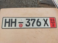 Tablica rejstracyjna samochodowa kolekcjonerska