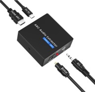 Adapter HDMI ARC, 192 kHz HDMI Audio Extractor