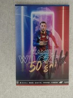 Zdjęcie 10x15 autograf Piast Gliwice Kamil Wilczek 50 goli sezon 2023/24