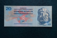 Banknot Czechosłowacja 20 Koron 1970 rok !!!