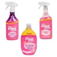 The Pink Stuff Środek do czyszczenia łazienki podłóg szyb ZESTAW 3 SZTUK