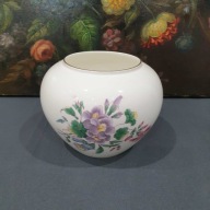 Wazon Coalport – śnieżnobiała angielska porcelana kostna