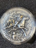 2020 Niue Island 5$ Four Horsemen of the Apocalypse - Black Horse 2 oz