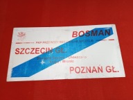 Burtowa Tablica Relacyjna PKP Szczecin Główny - Poznań Główny